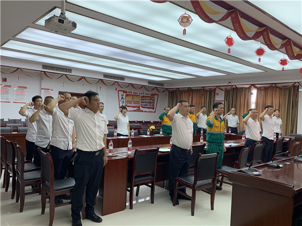 “奮斗百年路，啟航新征程”——永州紅獅黨支部召開“慶祝中國共產(chǎn)黨成立100周年”座談會(huì)